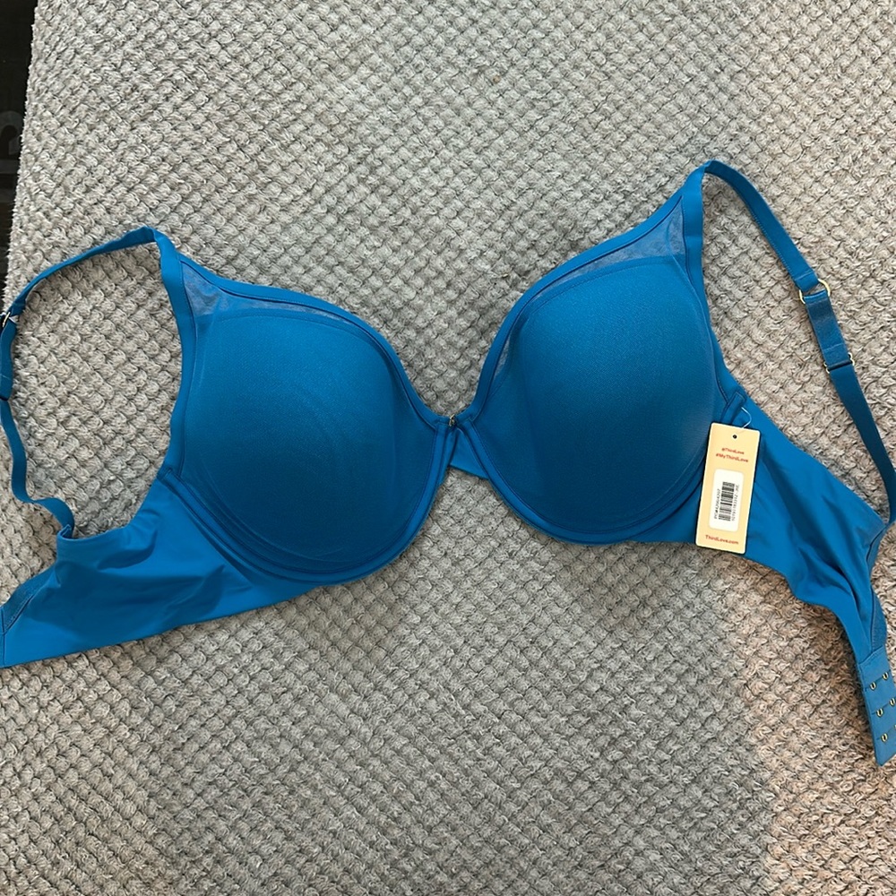 NWT ThirdLove 24/7 Classic Plunge Uplift Bra - Size 36E